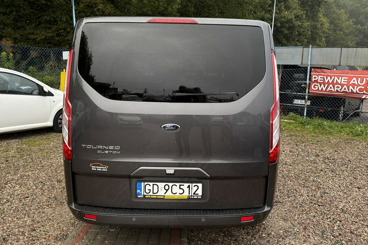 Ford Tourneo Custom 2.0tdci 130 KM automat 9.os. Long Polski salon f-kt VAT 1.wl 1.r. Gwar zdjęcie 10