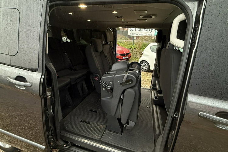 Ford Tourneo Custom 2.0tdci 130 KM automat 9.os. Long Polski salon f-kt VAT 1.wl 1.r. Gwar zdjęcie 20
