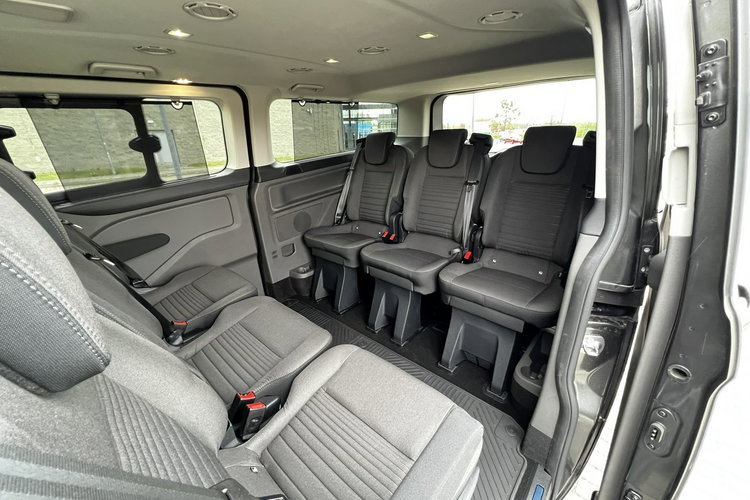 Ford Tourneo Custom 2.0tdci 130 KM automat 9.os. Long Polski salon f-kt VAT 1.wl 1.r. Gwar zdjęcie 32