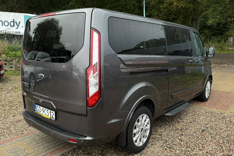 Ford Tourneo Custom 2.0tdci 130 KM automat 9.os. Long Polski salon f-kt VAT 1.wl 1.r. Gwar zdjęcie 5