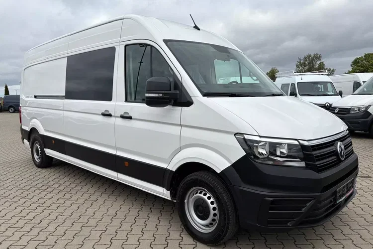 Volkswagen Crafter L3H2 119999zł NETTO Brygadówka 7 osób 2.0TDi/140KM zdjęcie 3