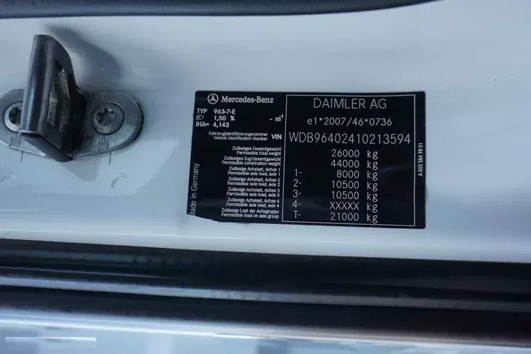 Mercedes AROCS / 2643 / 6 X 4 / SKRZYNIOWY + HDS / HIAB 228 E – 4 / WYS. 13 M zdjęcie 11