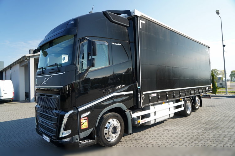 Volvo FH 500 / 6x2 / FIRANKA - 7.7 m / 2024 / KLIMA POSTOJOWA / ZAWIESIE DOKI DO WÓZKA / OŚ PODNOSZONA / ALUFELGI / zdjęcie 3