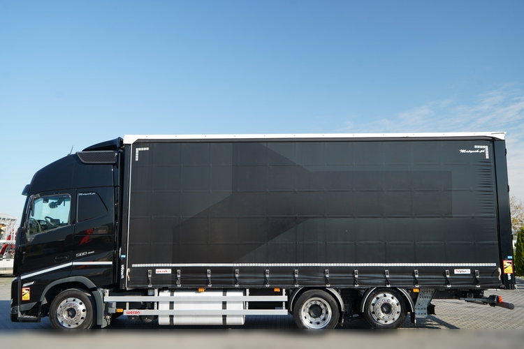 Volvo FH 500 / 6x2 / FIRANKA - 7.7 m / 2024 / KLIMA POSTOJOWA / ZAWIESIE DOKI DO WÓZKA / OŚ PODNOSZONA / ALUFELGI / zdjęcie 4