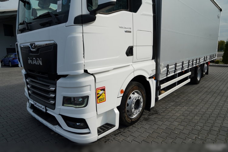 MAN TGX 26.470 / 6x2 / FIRANKA / SOLÓWKA / 6x2 / 120 m3 / OŚ PODNOSZONA / I-PARK COOL / PODŁOGA SZYNA DESKA / zdjęcie 11