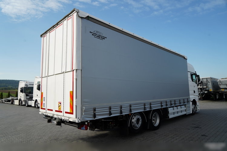 MAN TGX 26.470 / 6x2 / FIRANKA / SOLÓWKA / 6x2 / 120 m3 / OŚ PODNOSZONA / I-PARK COOL / PODŁOGA SZYNA DESKA / zdjęcie 5