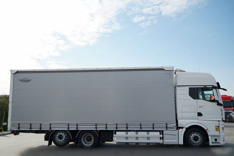 MAN TGX 26.470 / 6x2 / FIRANKA / SOLÓWKA / 6x2 / 120 m3 / OŚ PODNOSZONA / I-PARK COOL / PODŁOGA SZYNA DESKA / zdjęcie 6