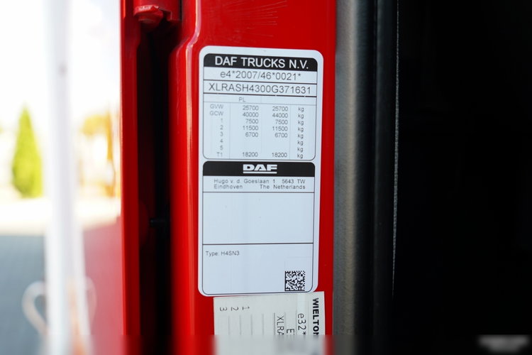 DAF XF 480 / SOLÓWKA / SSC / 6X2 / OŚ PODNOSZONA / WIELTON / PRZEJAZDOWY / zdjęcie 43