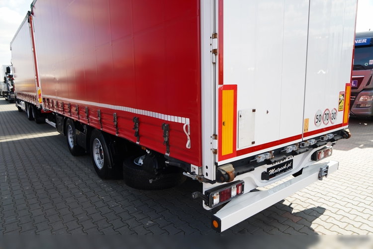 DAF XF 480 / ZESTAW TANDEM / SSC / PRZEJAZDOWY / 6X2 / OŚ PODNOSZONA / PRZYCZEPA WIELTON / SAF / zdjęcie 17