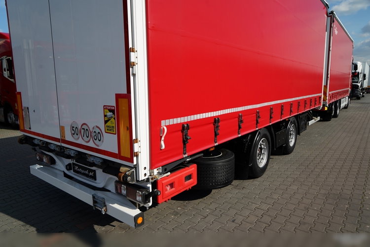 DAF XF 480 / ZESTAW TANDEM / SSC / PRZEJAZDOWY / 6X2 / OŚ PODNOSZONA / PRZYCZEPA WIELTON / SAF / zdjęcie 19