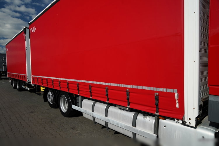 DAF XF 480 / ZESTAW TANDEM / SSC / PRZEJAZDOWY / 6X2 / OŚ PODNOSZONA / PRZYCZEPA WIELTON / SAF / zdjęcie 24