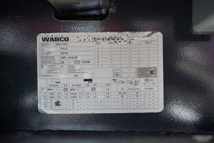 DAF XF 480 / ZESTAW TANDEM / SSC / PRZEJAZDOWY / 6X2 / OŚ PODNOSZONA / PRZYCZEPA WIELTON / SAF / zdjęcie 62