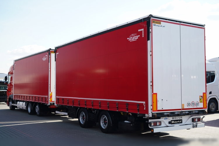 DAF XF 480 / ZESTAW TANDEM / SSC / PRZEJAZDOWY / 6X2 / OŚ PODNOSZONA / PRZYCZEPA WIELTON / SAF / zdjęcie 6