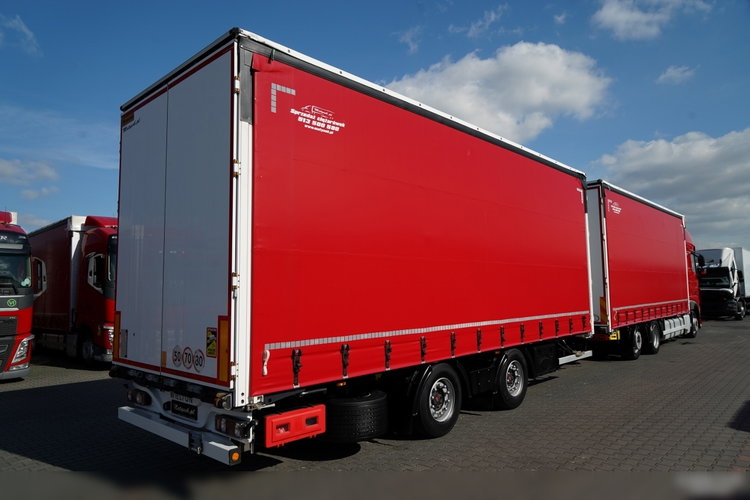 DAF XF 480 / ZESTAW TANDEM / SSC / PRZEJAZDOWY / 6X2 / OŚ PODNOSZONA / PRZYCZEPA WIELTON / SAF / zdjęcie 7