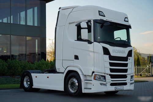 Scania S 450 / HYDRAULIKA / RETARDER / KLIMA POSTOJOWA / ALUFELGI