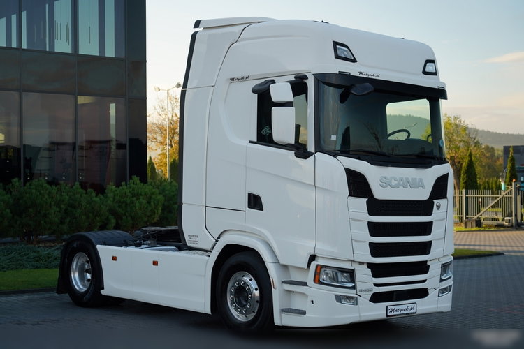 Scania S 450 / HYDRAULIKA / RETARDER / KLIMA POSTOJOWA / ALUFELGI zdjęcie 2