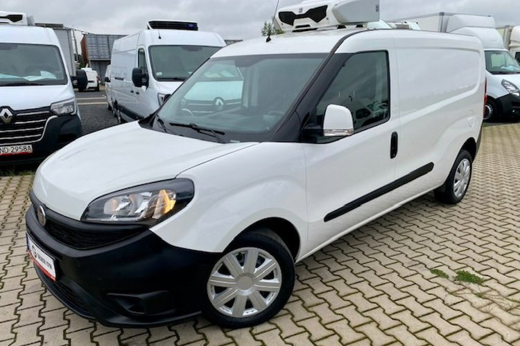 Fiat Doblo SALON PL / MROŻNIA - CHŁODNIA -20st.C / DŁUGI / 93 tys.km / GWARANCJA zdjęcie 3