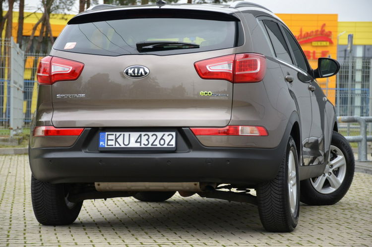 Kia Sportage Czarna Zarejestrowana 1.6GDI 135KM Serwis Navi Skóra Parktronik Alu zdjęcie 16