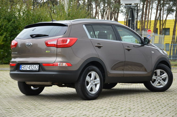 Kia Sportage Czarna Zarejestrowana 1.6GDI 135KM Serwis Navi Skóra Parktronik Alu zdjęcie 18