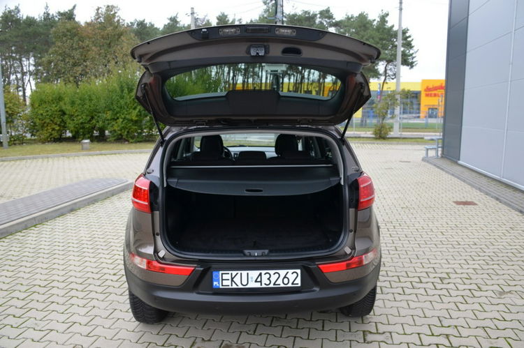 Kia Sportage Czarna Zarejestrowana 1.6GDI 135KM Serwis Navi Skóra Parktronik Alu zdjęcie 5