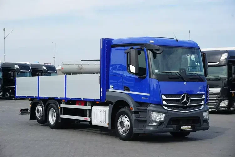 Mercedes ACTROS / 2543 / ACC / E 6 / PEŁNY ADR / SKRZYNIOWY / ZAWIESIE POD WÓZEK zdjęcie 2