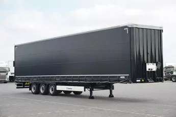 Krone FIRANKA / MEGA / DACH PODNOSZONY / OŚ PODNOSZONA / XL