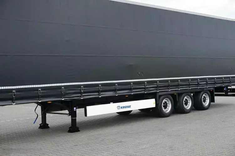 Krone FIRANKA / MEGA / DACH PODNOSZONY / OŚ PODNOSZONA / XL zdjęcie 12