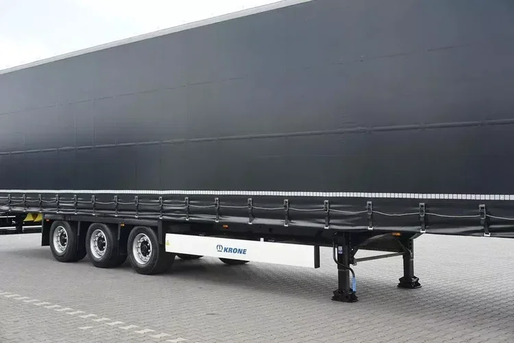 Krone FIRANKA / MEGA / DACH PODNOSZONY / OŚ PODNOSZONA / XL zdjęcie 13