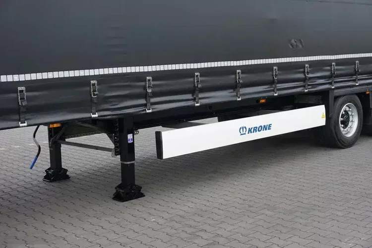 Krone FIRANKA / MEGA / DACH PODNOSZONY / OŚ PODNOSZONA / XL zdjęcie 14