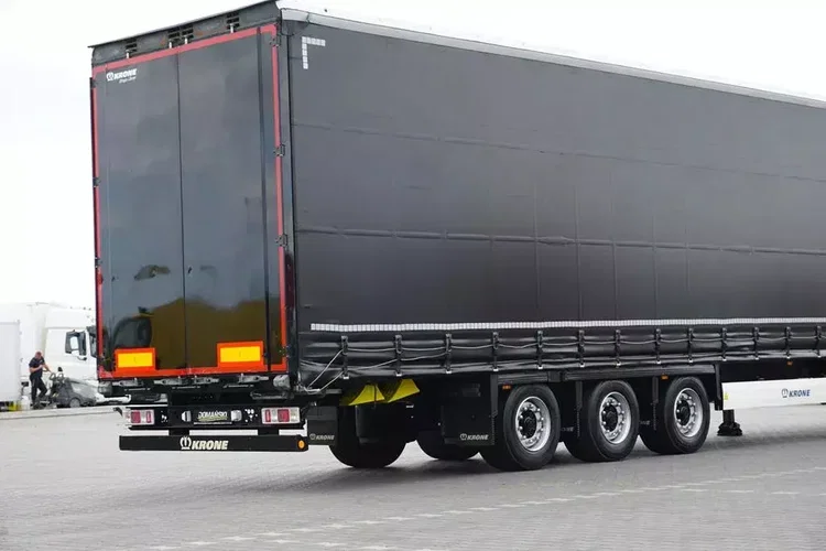 Krone FIRANKA / MEGA / DACH PODNOSZONY / OŚ PODNOSZONA / XL zdjęcie 19