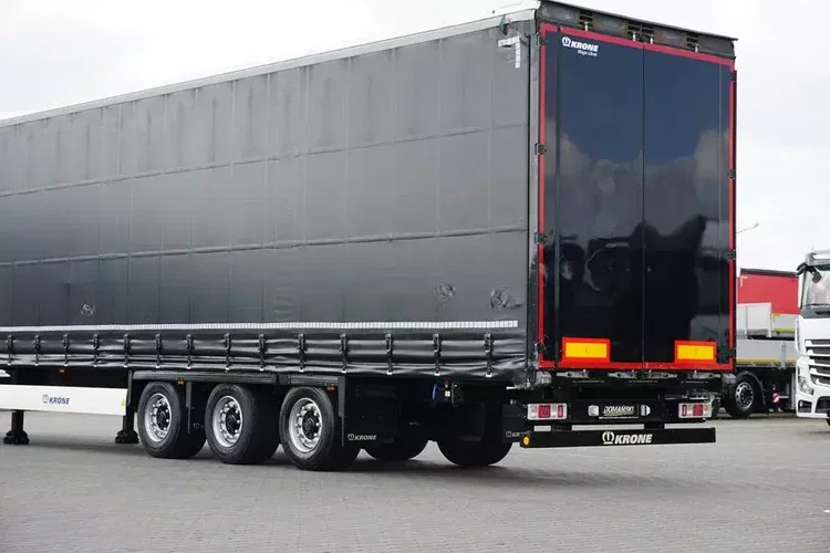 Krone FIRANKA / MEGA / DACH PODNOSZONY / OŚ PODNOSZONA / XL zdjęcie 20