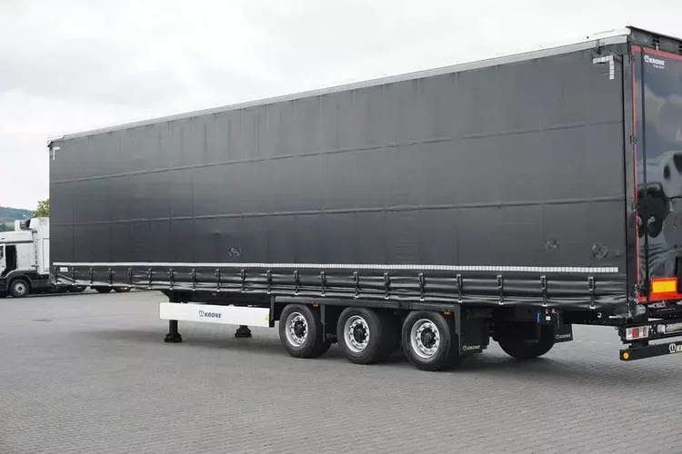 Krone FIRANKA / MEGA / DACH PODNOSZONY / OŚ PODNOSZONA / XL zdjęcie 22