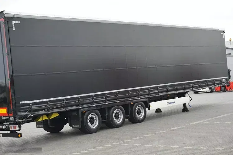 Krone FIRANKA / MEGA / DACH PODNOSZONY / OŚ PODNOSZONA / XL zdjęcie 23