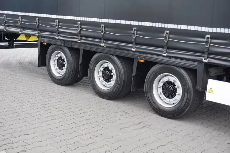 Krone FIRANKA / MEGA / DACH PODNOSZONY / OŚ PODNOSZONA / XL zdjęcie 9