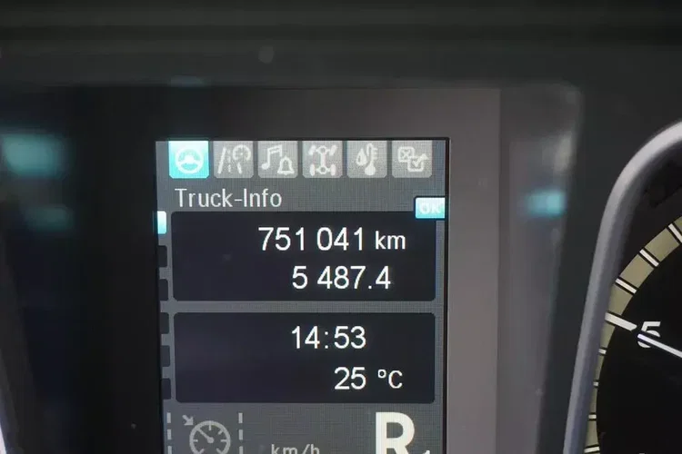 Mercedes ACTROS / 2540 / ACC / E 6 / ZESTAW PRZEJAZDOWY / CHŁODNIA + WINDA / 38 PALET zdjęcie 12