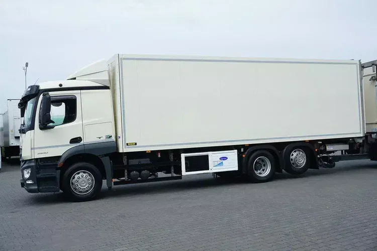 Mercedes ACTROS / 2540 / ACC / E 6 / ZESTAW PRZEJAZDOWY / CHŁODNIA + WINDA / 38 PALET zdjęcie 27