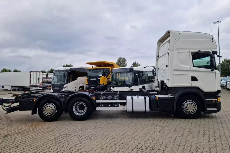 Scania BDF R450LB6x2MNB + PRZYCZEPA SCHMITZ zdjęcie 4