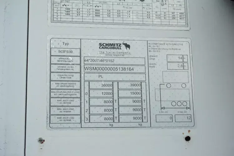 Schmitz CHŁODNIA / CARRIER VECTOR 1350 zdjęcie 11