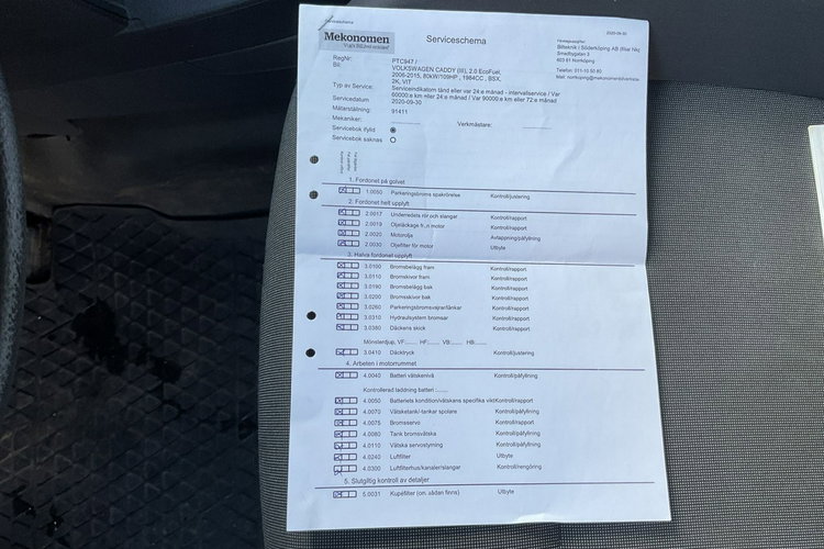 Volkswagen Caddy 2.0 EcoFuel MPI 109 KM MAXI z Nową instalacją LPG 2013 zdjęcie 23