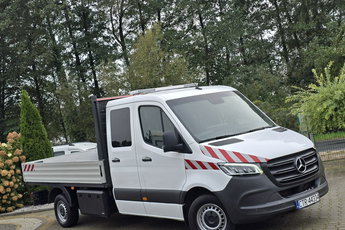 Mercedes Sprinter 317 CDi 170KM / I-rej. 2024 rok / Doka / Brygadowy / Salon PL I-wł