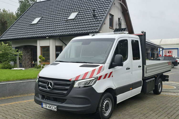 Mercedes Sprinter 317 CDi 170KM / I-rej. 2024 rok / Doka / Brygadowy / Salon PL I-wł zdjęcie 2