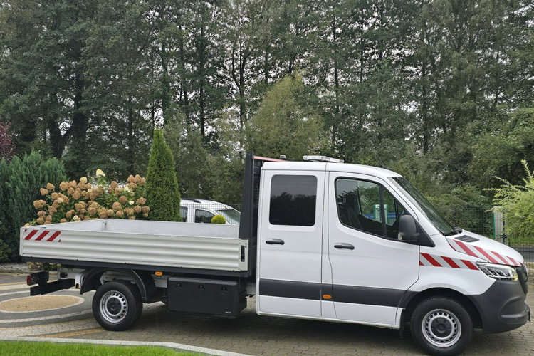 Mercedes Sprinter 317 CDi 170KM / I-rej. 2024 rok / Doka / Brygadowy / Salon PL I-wł zdjęcie 5