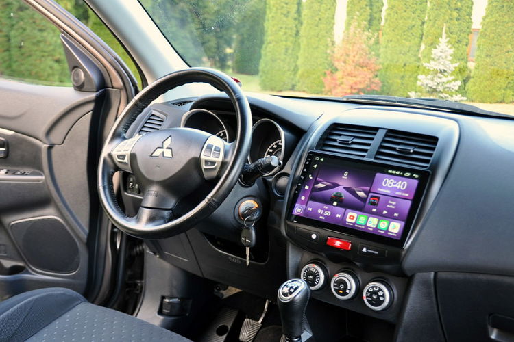 Mitsubishi ASX 1.6i(117KM) 128tyś.km Duża Navi Parktronik I Wł Welur Chrom Alu17"ASO zdjęcie 25
