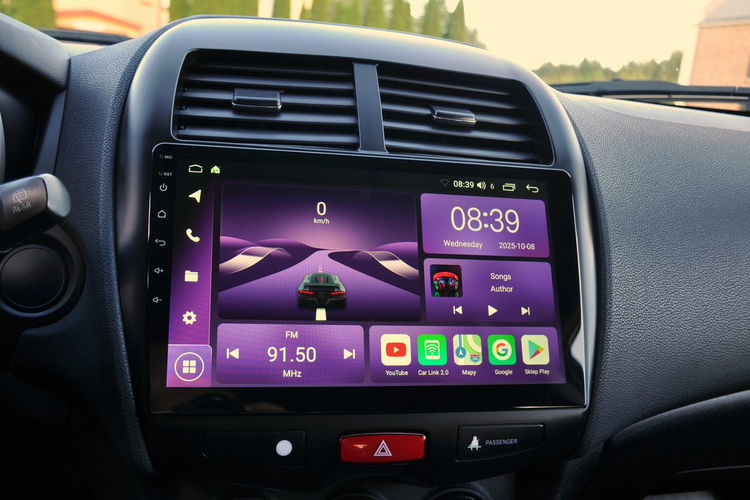 Mitsubishi ASX 1.6i(117KM) 128tyś.km Duża Navi Parktronik I Wł Welur Chrom Alu17"ASO zdjęcie 31