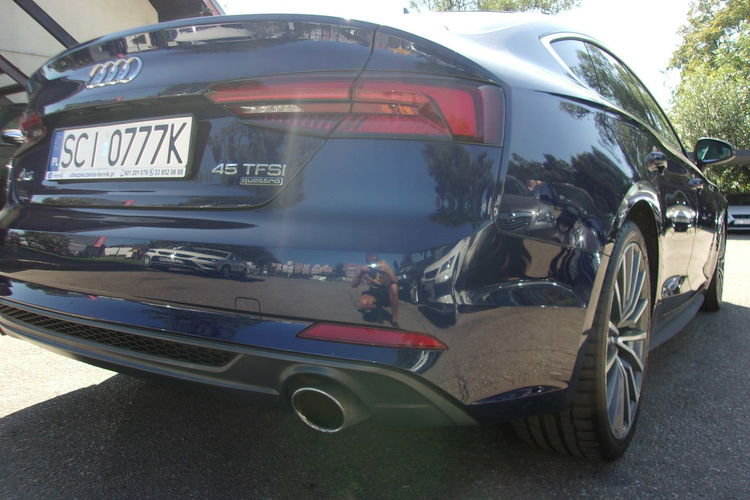 Audi A5 Klimatronic 3-stref, Quattro, DSG, Sportback, Podgrz. fotele zdjęcie 12