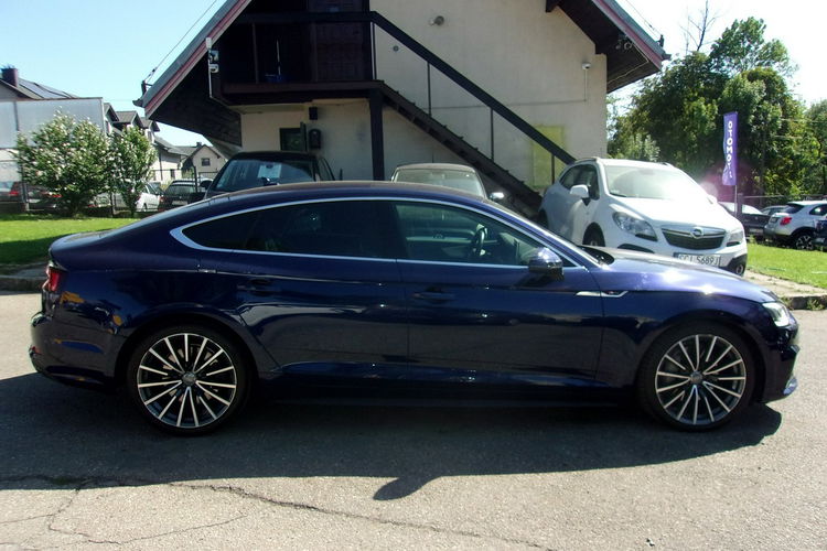 Audi A5 Klimatronic 3-stref, Quattro, DSG, Sportback, Podgrz. fotele zdjęcie 6