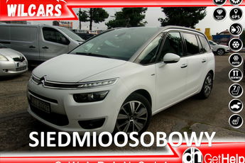 Citroen C4 Picasso Klimatronic 2-stref, Podgrz. fotele, Masaże, 7-osobowy