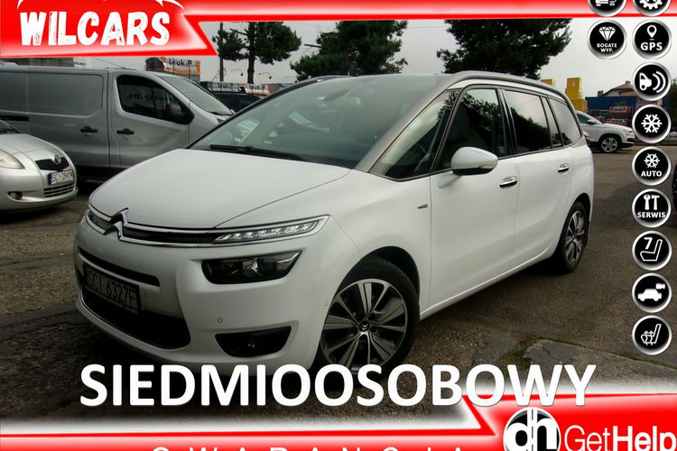 Citroen C4 Picasso Klimatronic 2-stref, Podgrz. fotele, Masaże, 7-osobowy zdjęcie 1