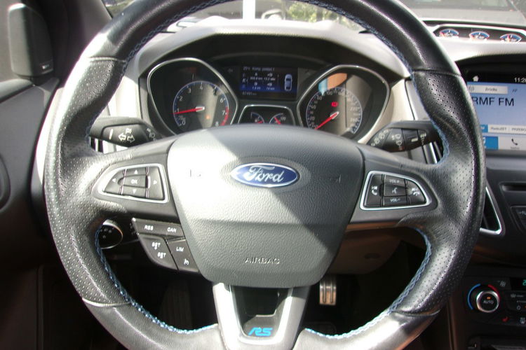 Ford Focus RS, Klimatronic, Recaro, Podgrz. fotele + kierownica, Salon PL zdjęcie 16
