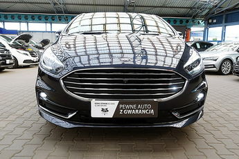 Ford S-Max 4x4 7osób PANORAMA+Skóra+Led+ACC GWARANCJA 1wł Kraj Bezwypadkowy F23% 4x2